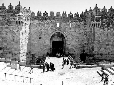 耶路撒冷古城墙。
