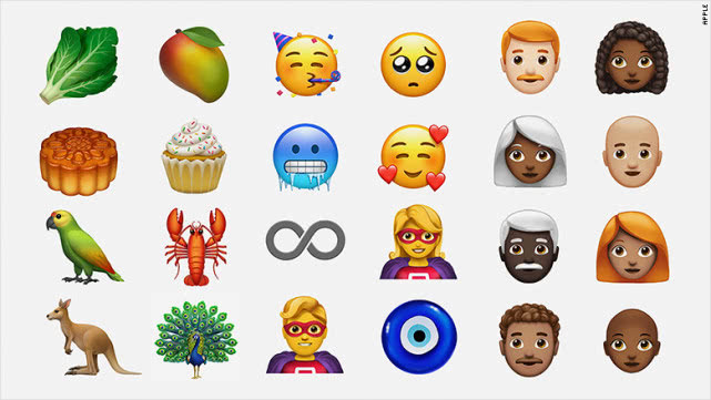 苹果庆祝世界表情符号日展示70余个新表情