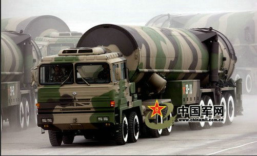俄媒 中国有72枚洲际导弹 东风31系列占一多半 