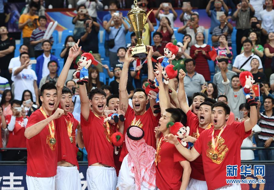 （体坛聚焦）（2）篮球——中国队夺得男篮亚锦赛冠军