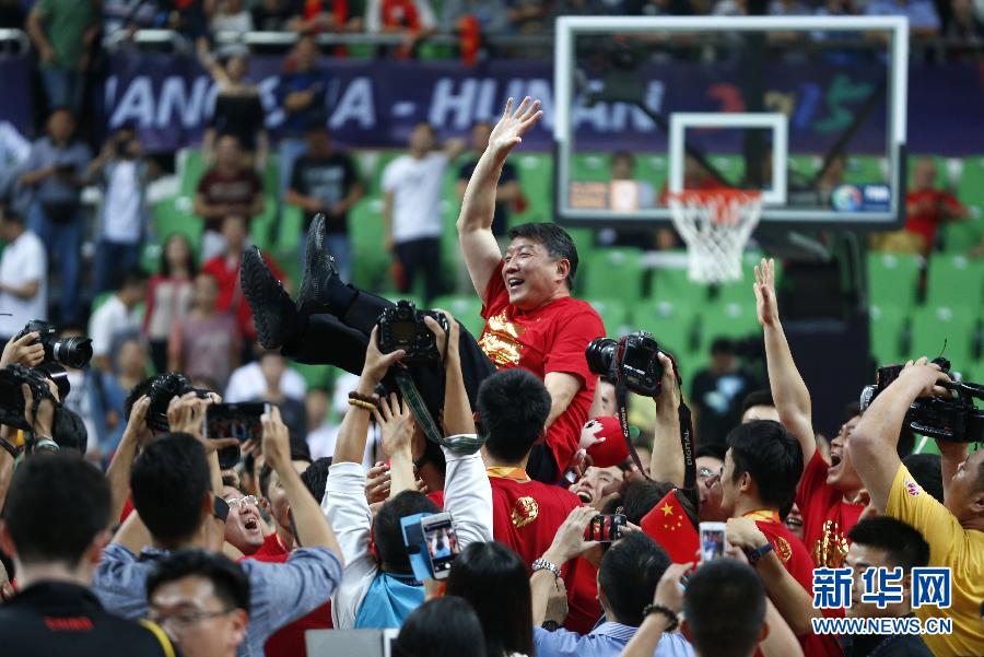 （体育）（9）篮球——男篮亚锦赛：中国队夺得冠军
