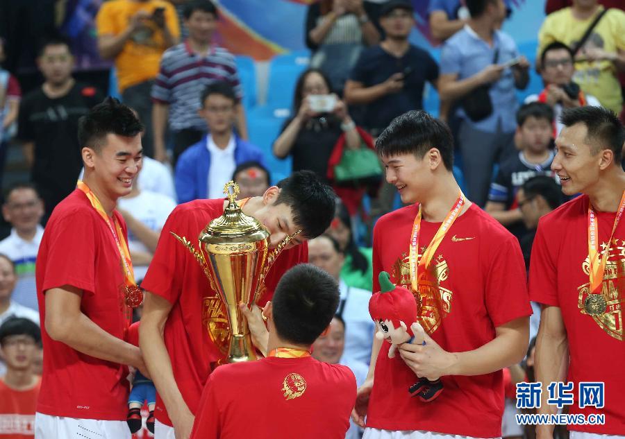 （体育）（25）篮球——男篮亚锦赛：中国队夺得冠军