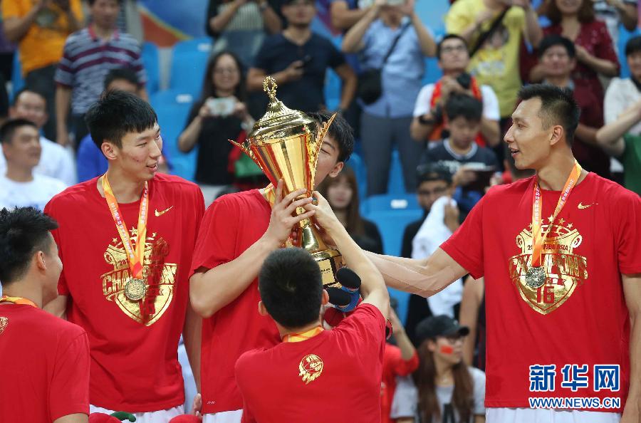 （体育）（27）篮球——男篮亚锦赛：中国队夺得冠军