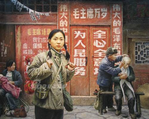 激情燃烧的岁月中国60年代军装美女质朴可爱