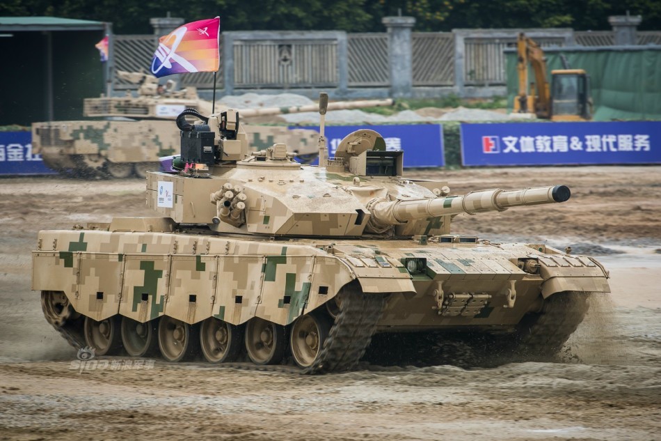 荡平IS!中国售伊拉克的VT4坦克和96B坦克酷图