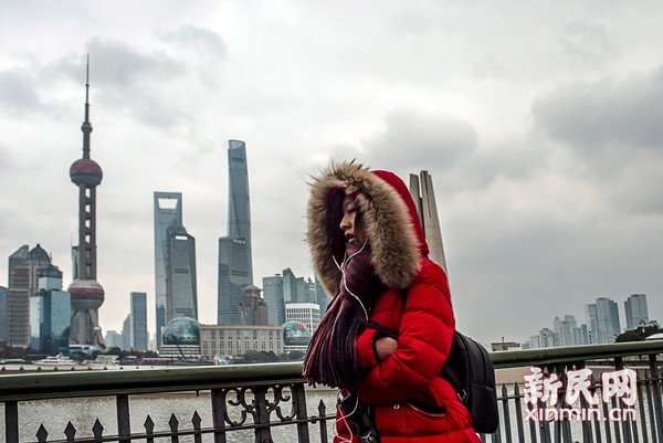 上海热线新闻频道--今日申城晴到多云 受寒潮影