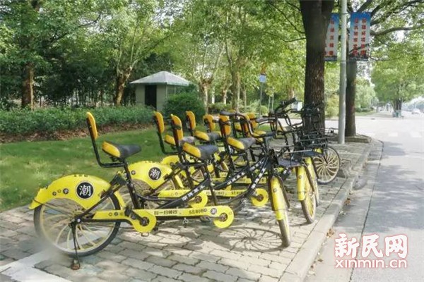 上海热线新闻频道--双人共享单车现身沪上 警方