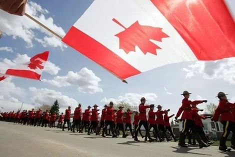 ▲加拿大皇家骑警队资料图片（《多伦多太阳报》）