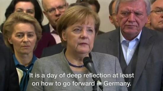 德国政坛突现数十年未见变局 德或将面临重新大选