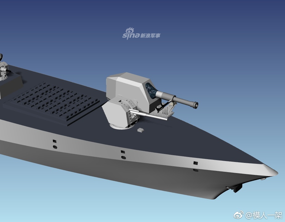 牛人制作中国电磁炮cg图中国引领世界重回巨舰大炮