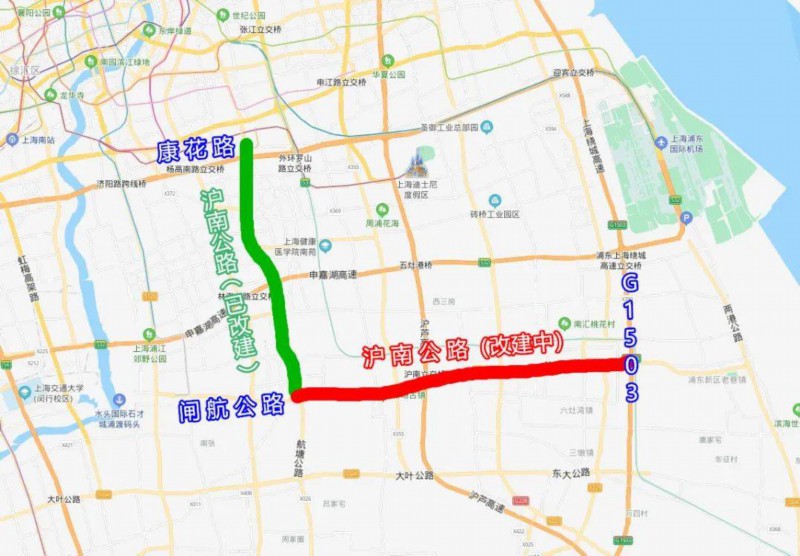 沪南公路又一段改建工程启动,将达双向6车道—上海热线新闻频道