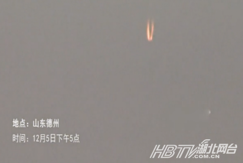 上海热线新闻频道-- 山东不明飞行物如星际大战