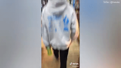 警方@俩青年头戴西瓜皮进商店偷酒 还嚣张摆拍发抖音