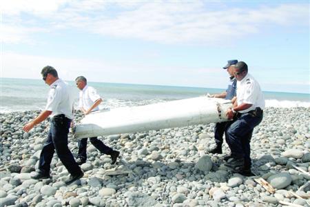 留尼汪岛去年曾发现马航370客机残骸