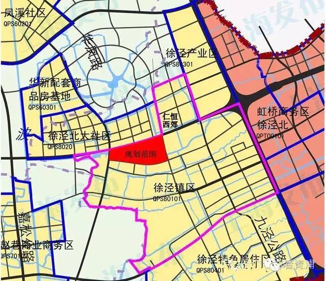 青浦夏阳街道规划图图片