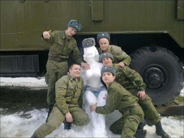 俄罗斯大兵搞笑图片