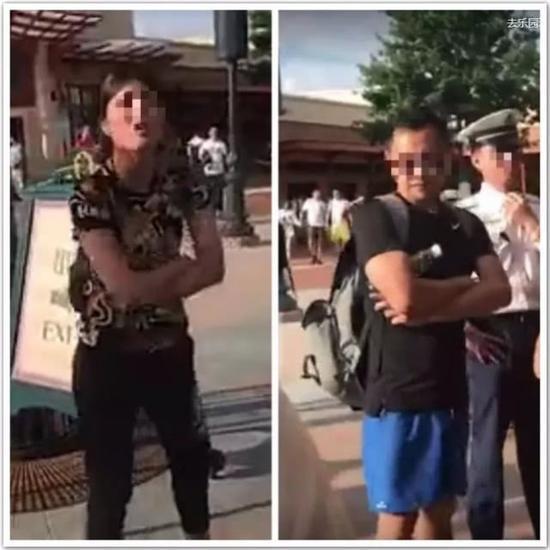 夫妻在迪士尼顺走别人童车:要放包 有孩子了不