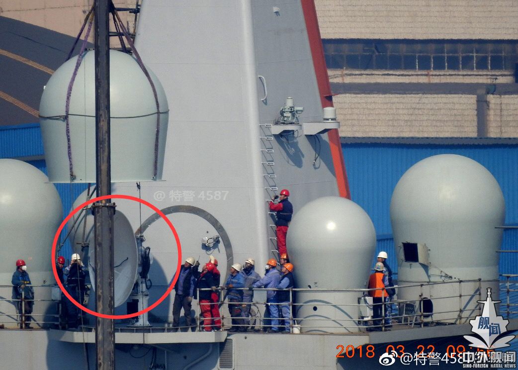 国产002航母雷达系统史上最详细分析,比美国尼