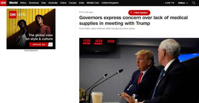 『边境』疫情恶化迅猛 美国关闭美墨边境 特朗普“甩锅”节奏明显