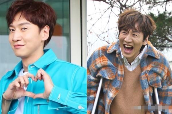 「runningman」李光洙拄拐回归 网友：敬业精神令人感动！