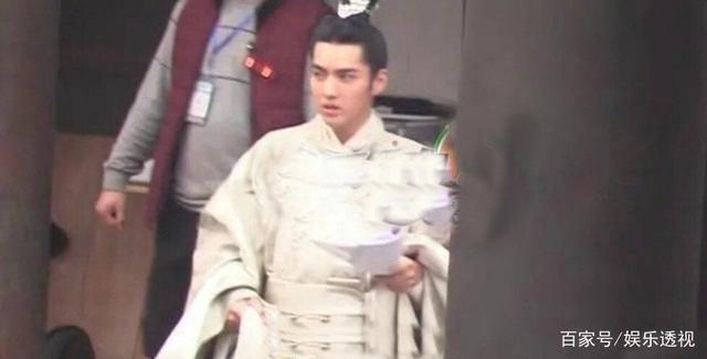 #仙气#胖了？杨紫《青簪行》曝光路透图，粉色服饰清新美丽