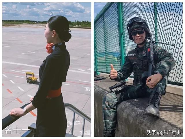 「美丽空姐」美丽空姐牵手武警特战