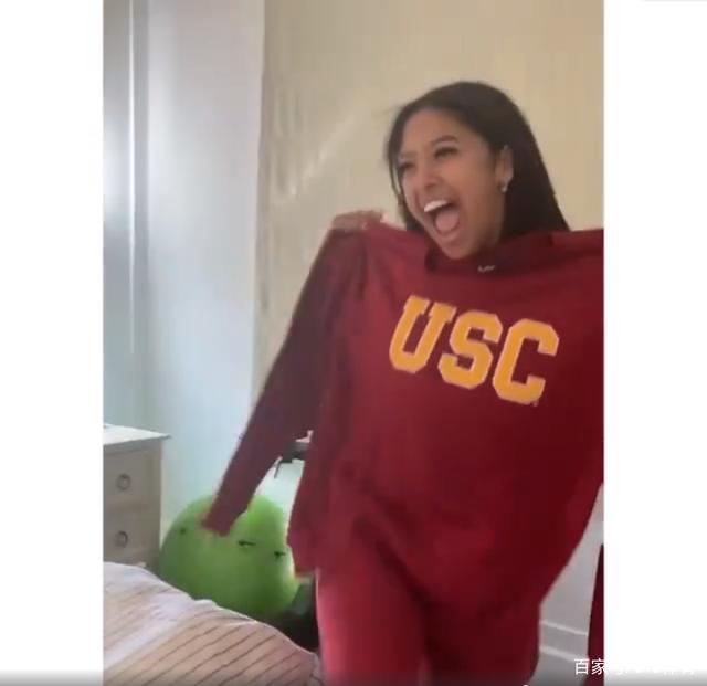 泪水|恭喜！科比大女儿被南加大录取，瓦妮莎：爸爸会为你骄傲