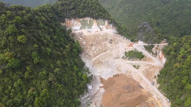 世界地质公园|广西一世界地质公园被“开膛破肚” 违规开采建设触目惊心