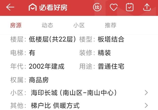 深圳二手房|深圳学区房价格大跳水 同一房源相比2月初狂降662万元