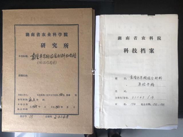 天然杂交|揭秘！袁隆平杂交水稻论文原始手稿写了啥