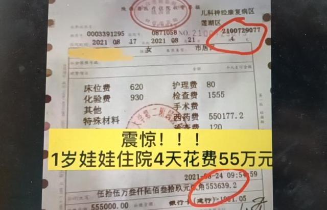 家长|患儿患罕见病有生命危险！医院回应女婴4天花55万：家长同意