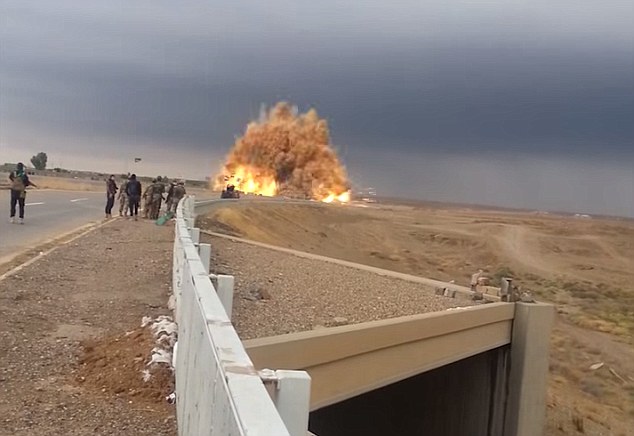 伊拉克再次发生爆炸图片