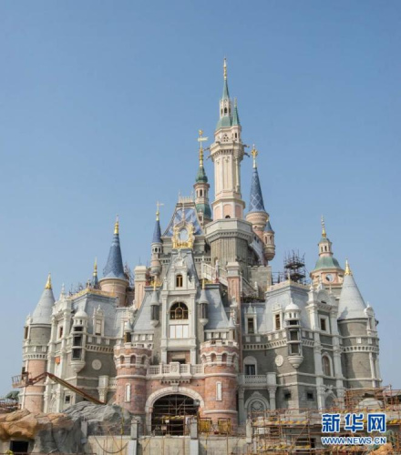 上海迪士尼蚌埠图片