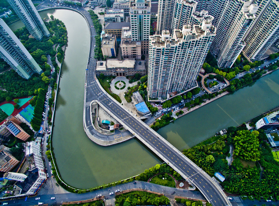 上海苏州河十八景图片