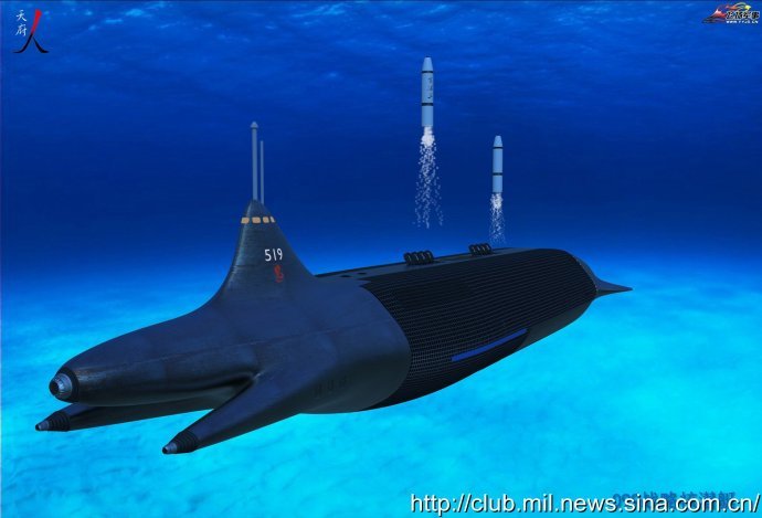 超科幻未来潜艇图片