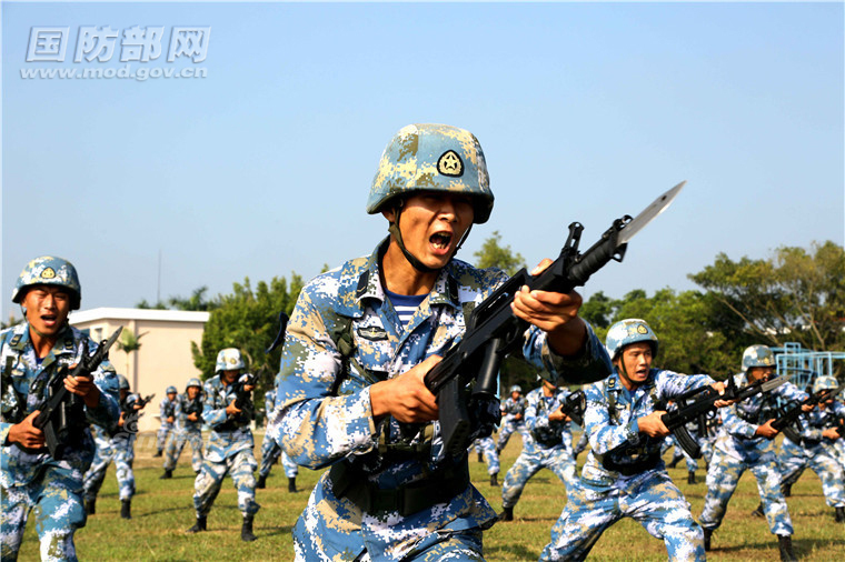 中国海军陆战队军装图片
