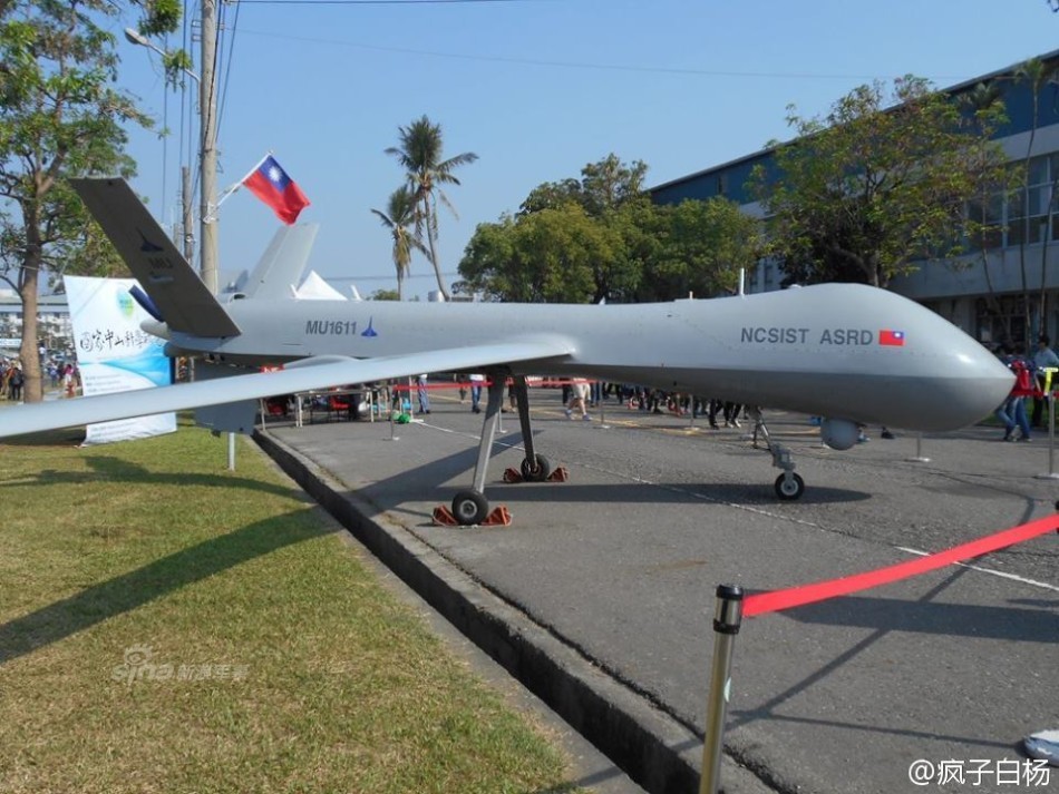 山寨翼龍性能如何?臺灣空軍騰雲無人機細節圖