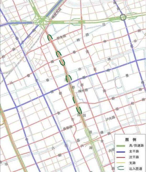 S4公路(莘庄立交—金都路）将抬升改造，规划公示来了