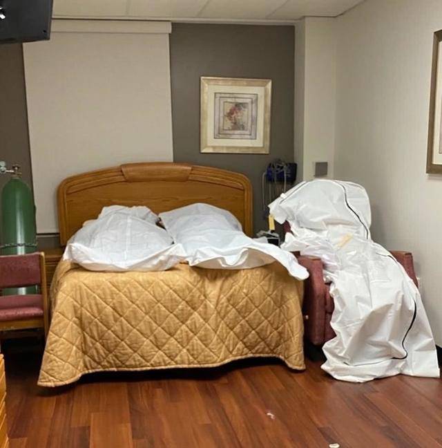 「医院急诊室」可怕！美国底特律一医院逝者遗体堆满病房