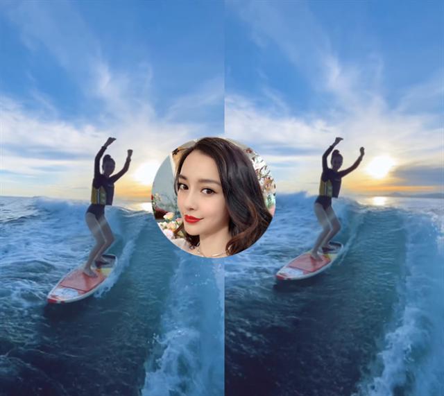 真乘风破浪姐姐！Baby罕晒冲浪视频，穿泳装秀火辣身材又美又飒