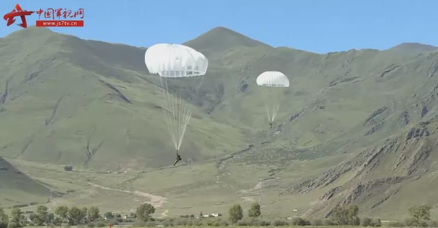 空降训练|