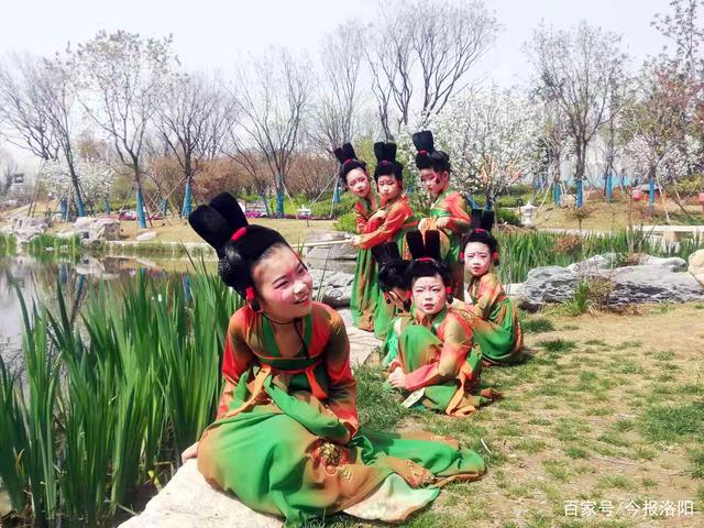 小儿垂钓|儿童版唐宫小姐姐来了 萌宝穿越回唐代体验传统文化巨大魅力