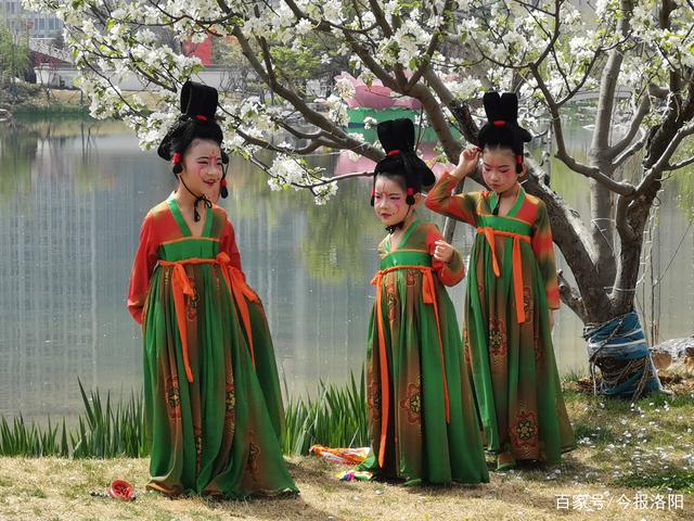 小儿垂钓|儿童版唐宫小姐姐来了 萌宝穿越回唐代体验传统文化巨大魅力