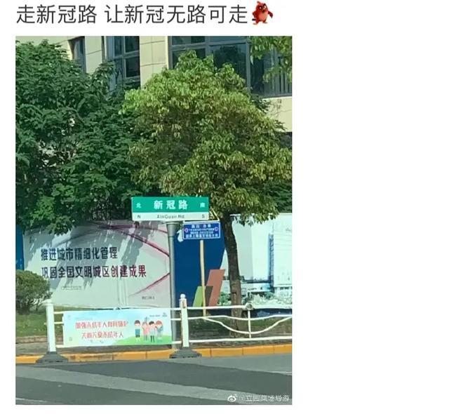 重组蛋白|上海新冠路火出圈 网友：走新冠路，让新冠无路可走