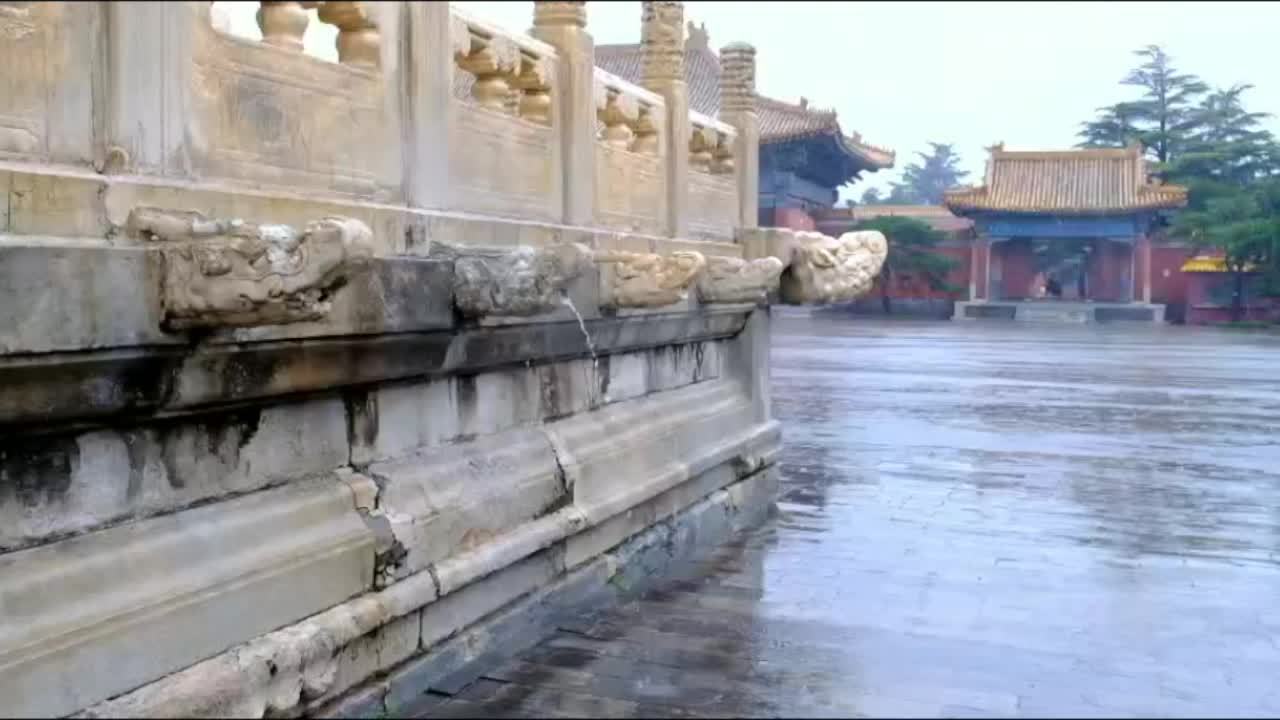 太庙|北京太庙上演龙吐水景观 实为古代排水系统原理在此