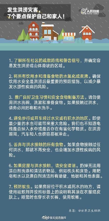暴雨|洪水接触的一切食物都要丢弃 生水是传染病最好的传播渠道