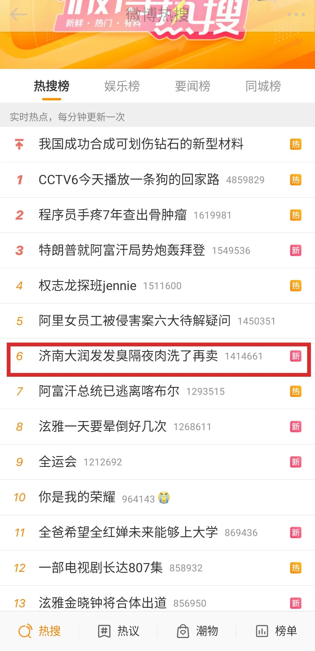 食品安全|恶心！发臭隔夜肉洗了再卖？大润发回应：肉品封存下架，涉事员工停职