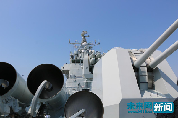 北海艦隊海上馳騁破風浪 家中妻兒行前叮嚀:願平安早還家