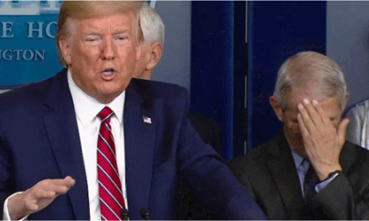 『特朗普』皮特吐槽特朗普 调侃其近期就新冠病毒发表的一系列言论