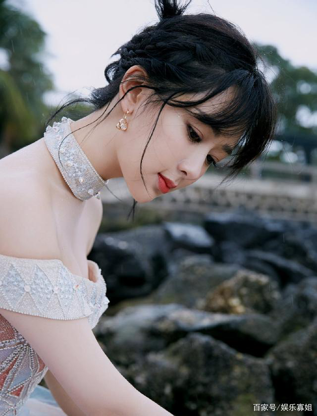 #仙气#胖了？杨紫《青簪行》曝光路透图，粉色服饰清新美丽